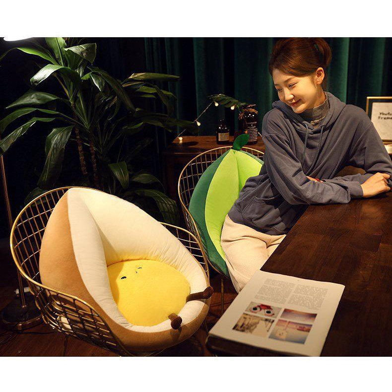 Ghế nhồi bông,tựa lưng bọc nhung cao cấp size to chọn mầu - Thingkids