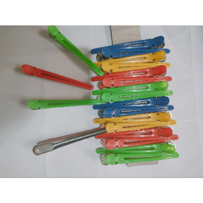 kẹp vịt chia tóc vỉ 10 cây