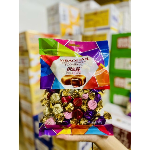 Kẹo socola gói 500gr