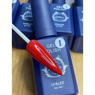sơn gel màu đỏ ruby, sét sơn gel màu đỏ ruby