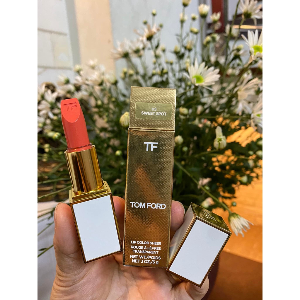 Son Tom Ford bản vỏ trắng limited 10, 05, 07, 04