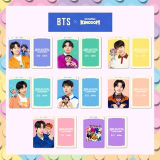 Set 8 card bts x cookie run kingdom