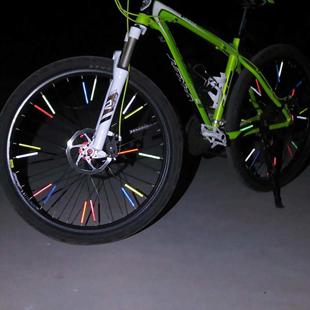 Bộ 12 Đèn Phản Quang Cảnh Báo An Toàn Dành Cho Xe Đạp