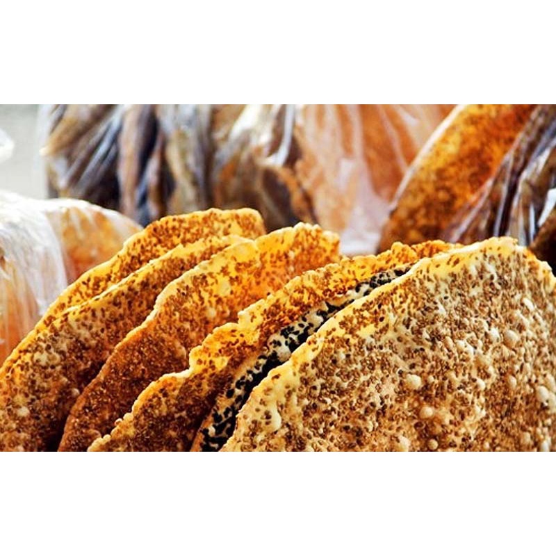 ĐỒ ĂN VẶT Bánh Đa Vừng Ngon Giòn Rùm Rụm