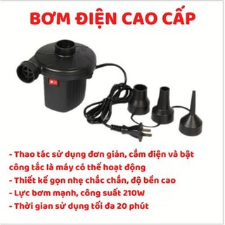 Máy Bơm Điện 2 Chiều Bơm Và Hút Chân Không