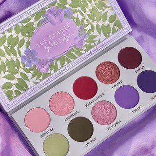 Bảng Phấn Mắt Ace Beaute Violet Sage Palette 32$