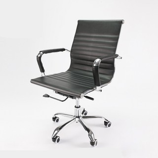Ghế làm việc bọc da chân xoay giá rẻ thế hệ mới ama-vp004a