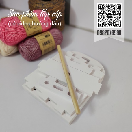 GIÁ ĐỠ LEN 18cm 1 tầng