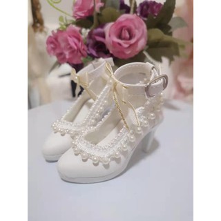 Giày búp bê bjd - size 1/3 cao gót