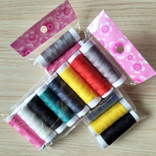 Gói 8 cuộn chỉ may vá đủ màu