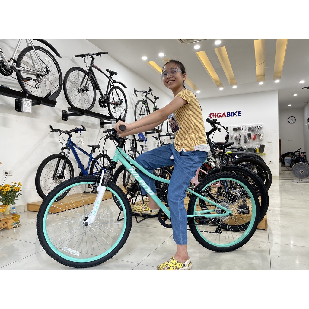 Xe đạp thể thao dành cho thanh thiếu niên Hiland HIM 012 bánh 24 Icnhs