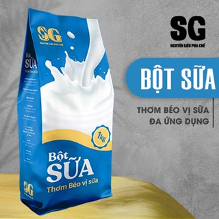 Bột Sữa Béo Pha Trà Sữa Thơm Ngon Chuẩn Vị | Túi 1kg | Nguyên Liệu Pha Chế SG
