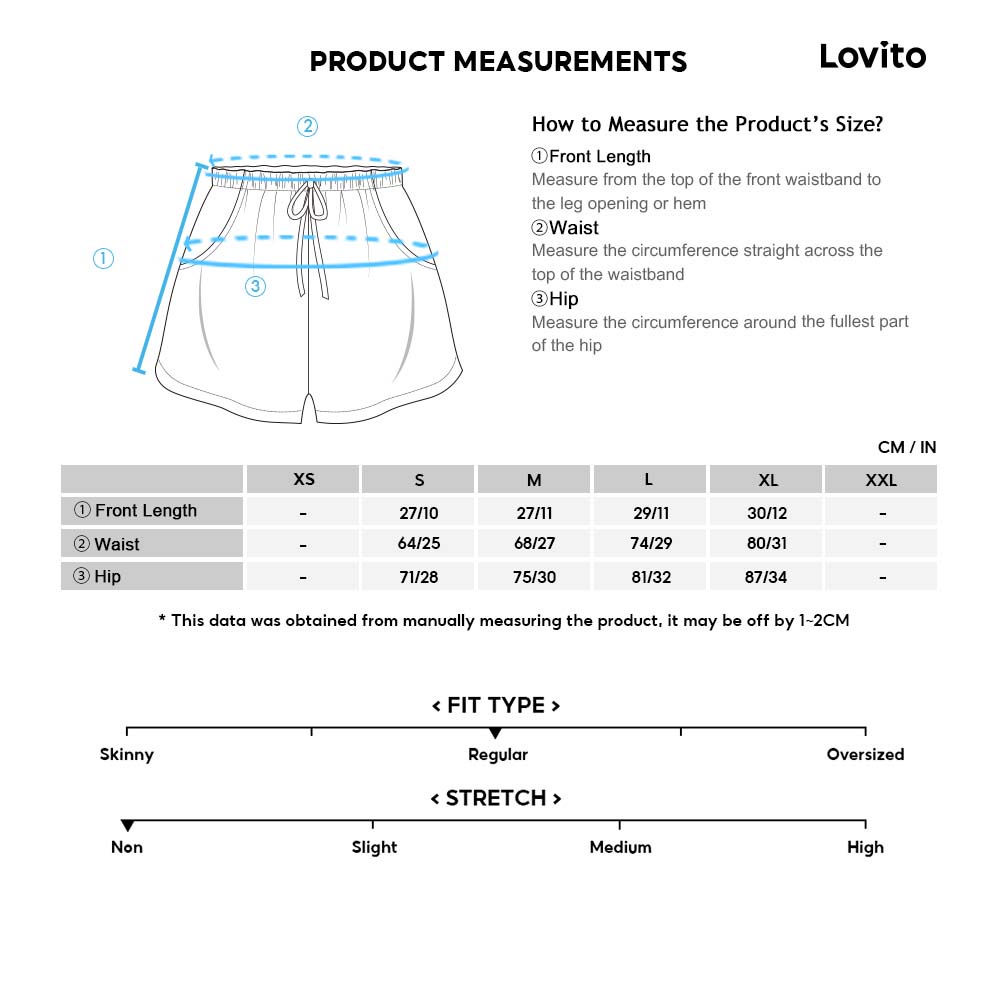 Quần thể thao Lovito ghép nối màu sắc viền may tương phản L16D111 (màu xanh dương)