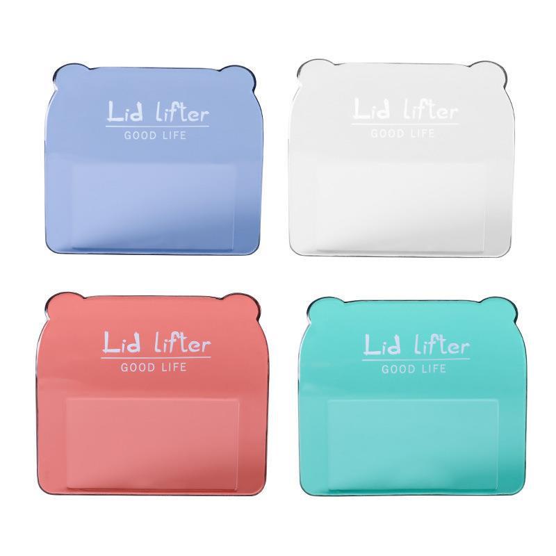 Miếng Dán Nâng Nắp Bồn Vệ Sinh Tiện Lợi Dùng Trong Gia Đình-Giao Màu Ngẫu Nhiên