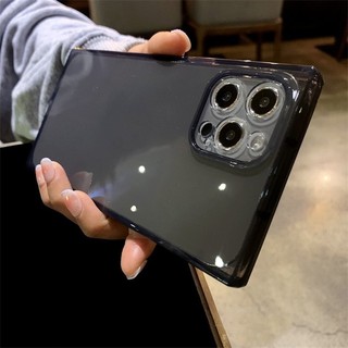 Ốp Điện Thoại iPhone 13 14 Pro Max 15 16 Plus Slim Soft TPU Ốp Lưng Bảo Vệ Trong Suốt iPhone 11