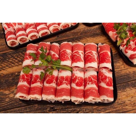 Ba chỉ bò Mỹ cuộn 500g/gói - Thực phẩm sạch - Đồng Tiến Food