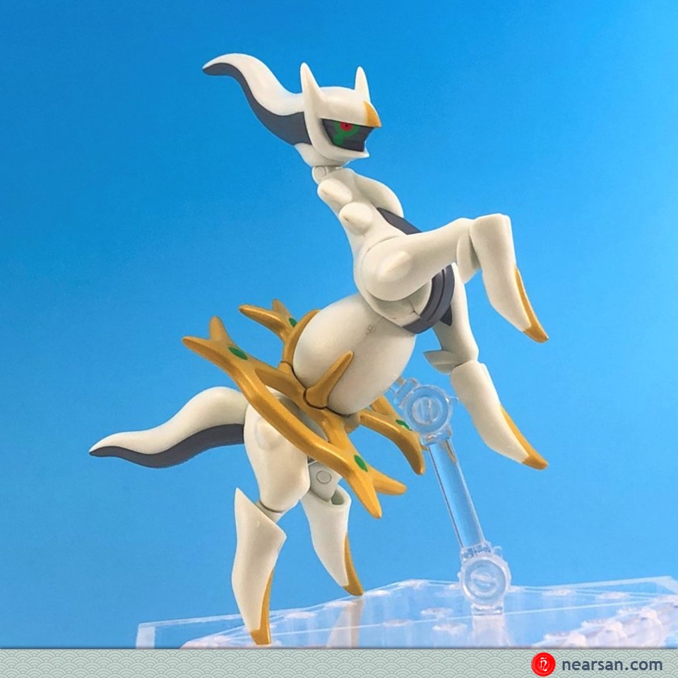 Arceus pokemon mô hình bandai shodo 7
