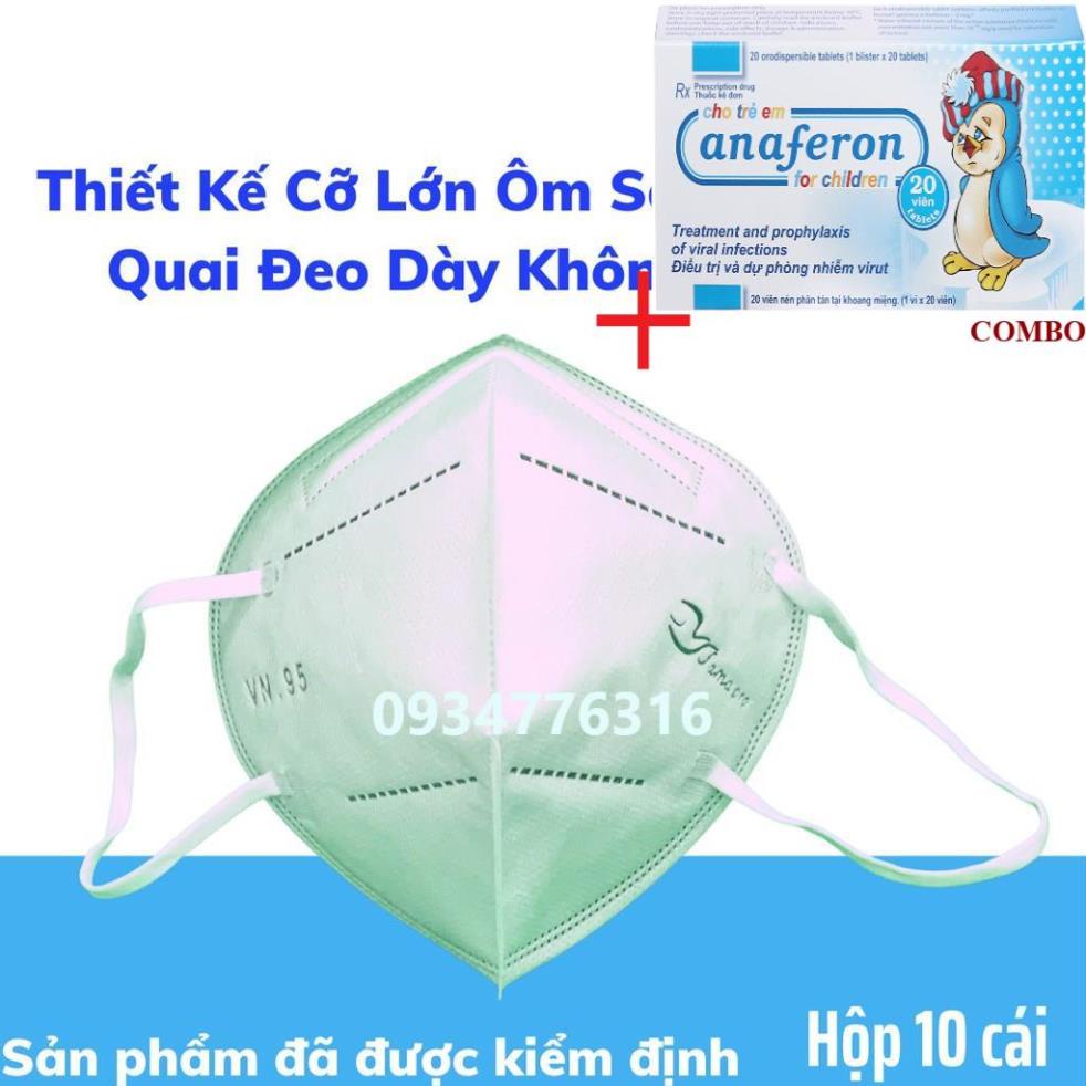 Combo Chim cánh cụt Nga+ ✅ Khẩu Trang Famapro V N95,Chống Giọt Bắn Tuyệt ĐốI,  4 Lớp Với 1 Lớp Vi Lọc- Hộp 10 cái
