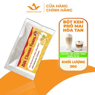 Bột kem phô mai hoà tàn - Bột Cheese Foam 30 gram/ túi