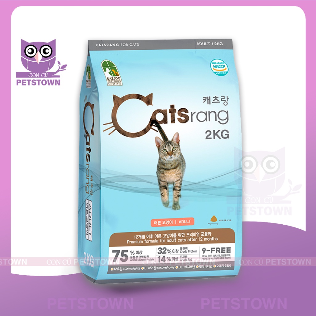 CATSRANG ADULT - Thức ăn hạt Cho Mèo Trưởng Thành nhập khẩu Hàn Quốc