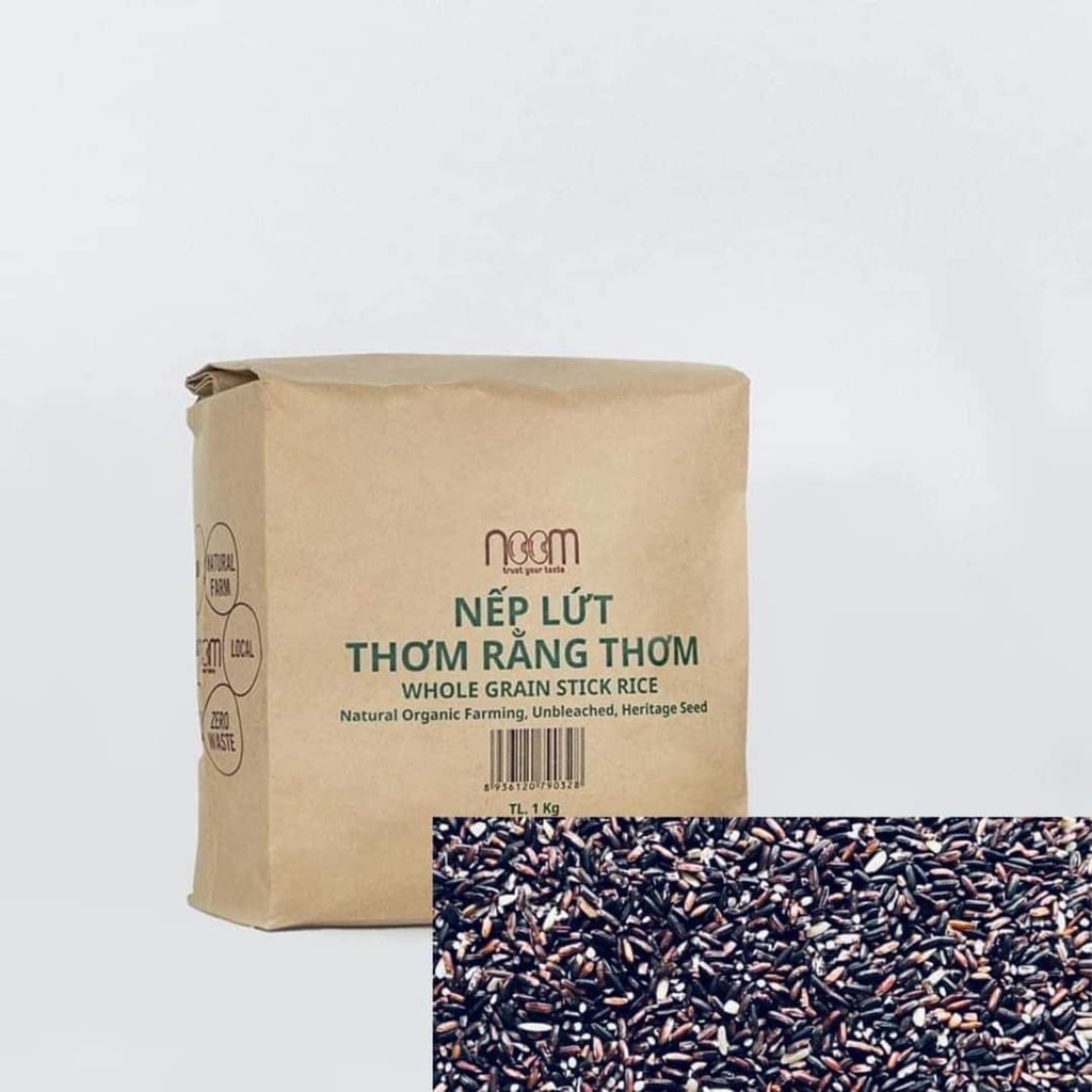 NẾP LỨT THAN THƠM RẰNG THƠM NOOM 100% Organic loại 1Kg