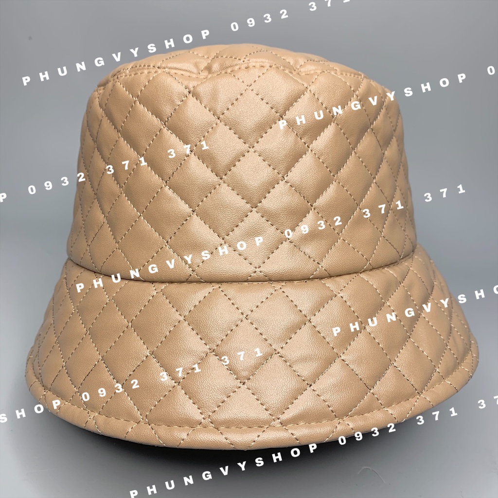 Mũ bucket tai bèo basic unisex nam nữ - BO DA TRẦN TRÁM TRƠN - nón tai bèo vành