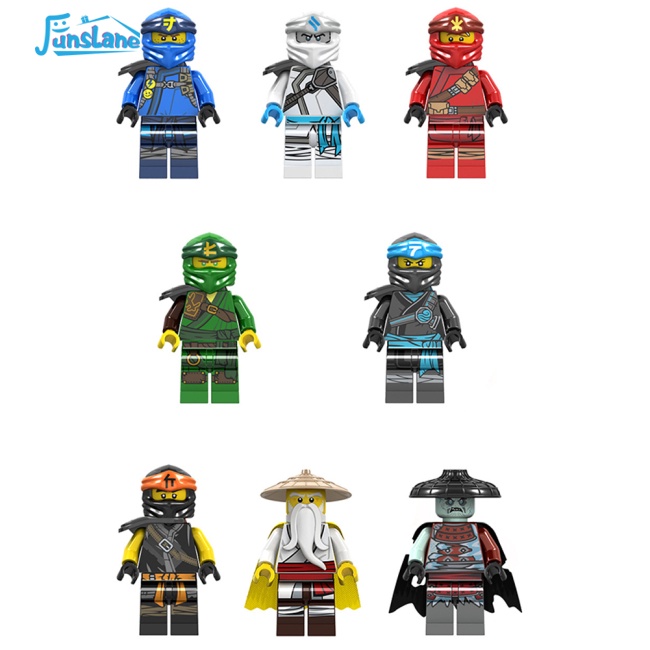 Đồ chơi búp bê nhân vật lắp ráp FUNSLANE Phantom Ninjago mini đáng yêu