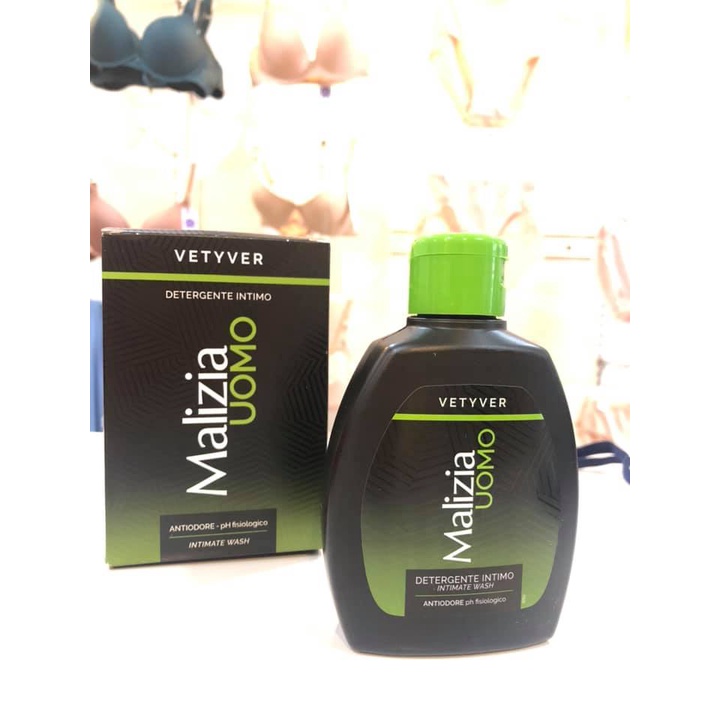 DUNG DỊCH VỆ SINH DÀNH CHO NAM MALIZIA VETYVER UOMO 200ML - 12972