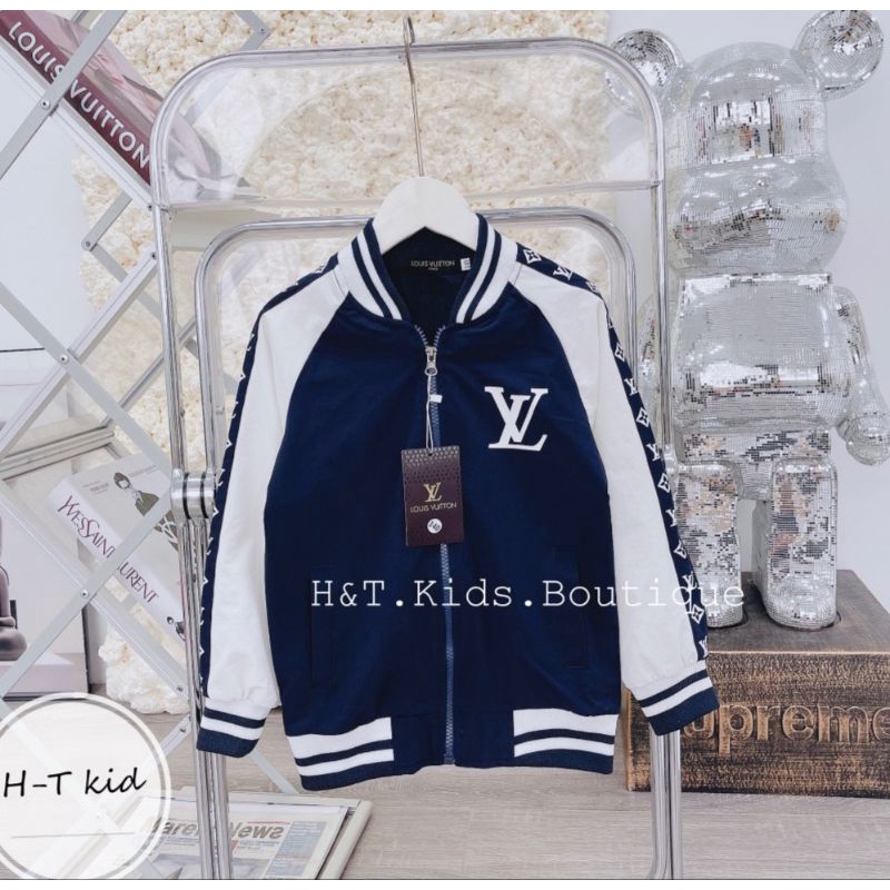 Áo Khoác Gió Bomber Bé Trai Size 15-25kg Hàng Quảng Châu 2 lớp