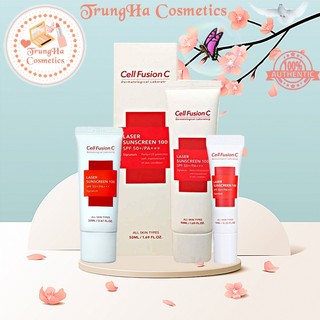 KEM CHỐNG NẮNG CELL FUSION C Derma Relief - Vàng 50ml