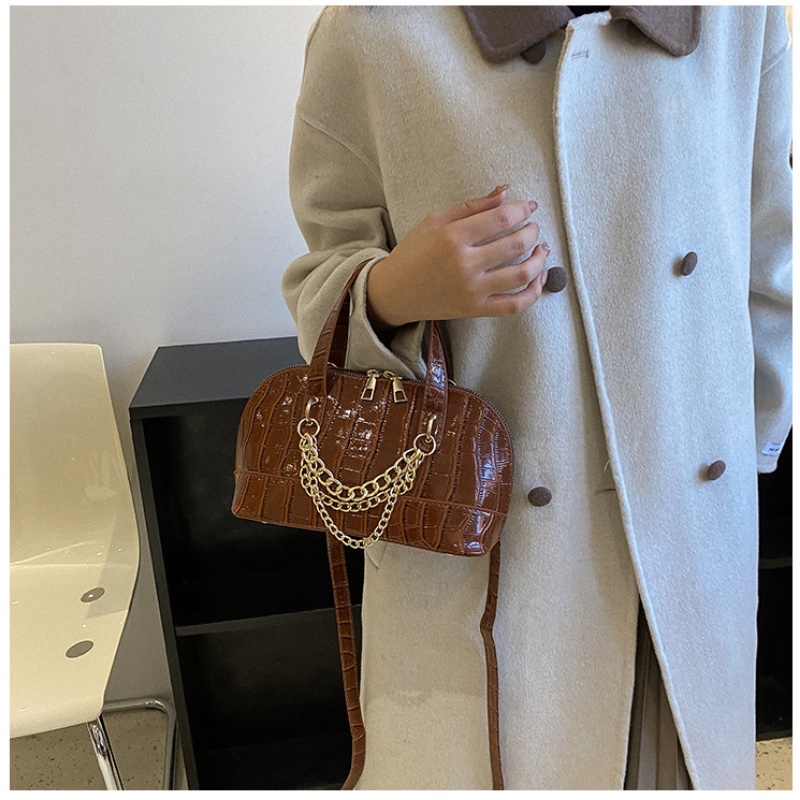 Túi Đeo Chéo Nhỏ Nhắn Họa Tiết Vân Đá Kèm Dây Đeo Sợi Xích Thời Trang Mùa Đông 2022 GXYXB303