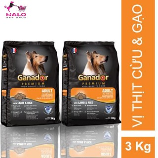THỨC ĂN CHÓ LỚN GANADOR ADULT GÓI 3KG