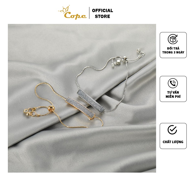 Vòng tay nữ sợi đơn giản chốt điều chỉnh Cope Accessories - LT04