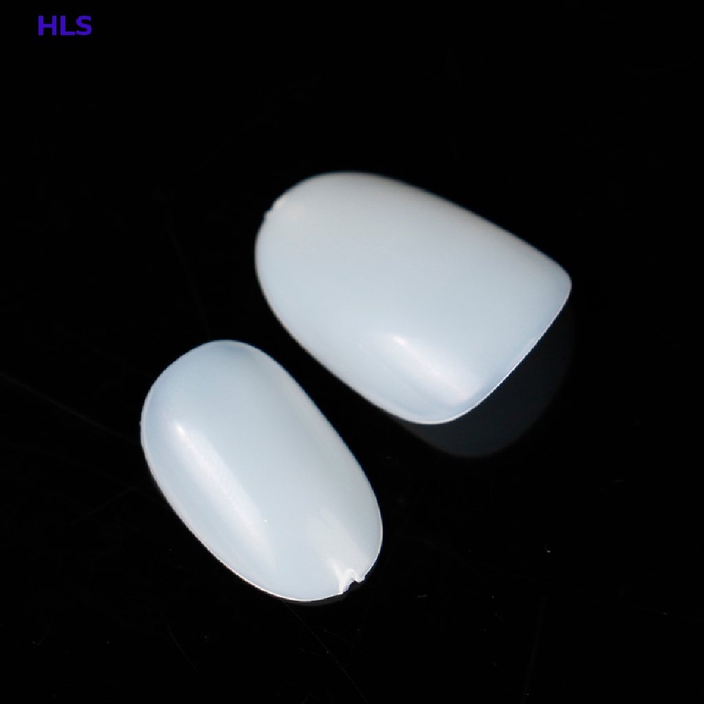 Bộ 500 Móng Tay Giả Tròn Bằng Acrylic Trang Trí Nghệ Thuật