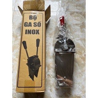 Tay ga số tàu biển Tay số inox 304 phụ tùng ghe biển
