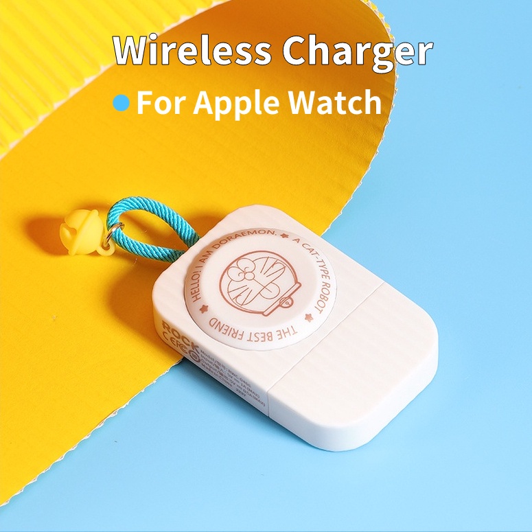 Đế Sạc Nhanh Không Dây Từ Tính 2.5W Cho Apple Watch 8 iWatch Series 8 7 6 se 5 4