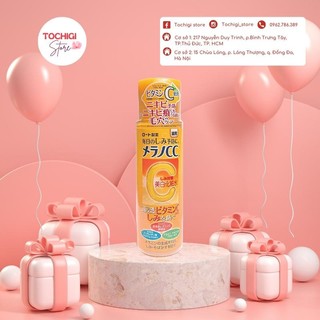 Nước hoa hồng Melano CC Rohto dưỡng trắng ngừa thâm