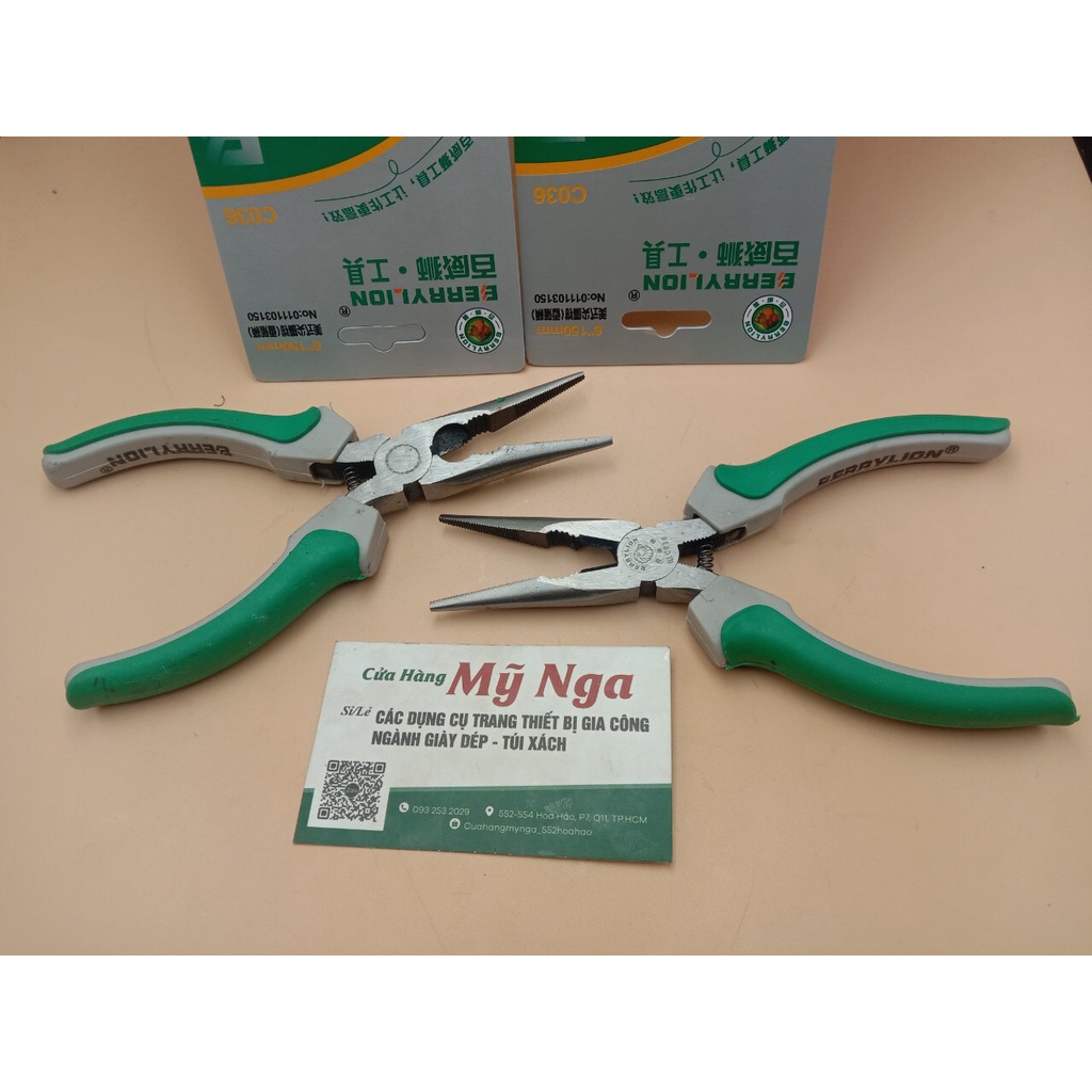 Kìm nhọn berrylion 5’’125mm - 6’’150mm - 8’’200mm