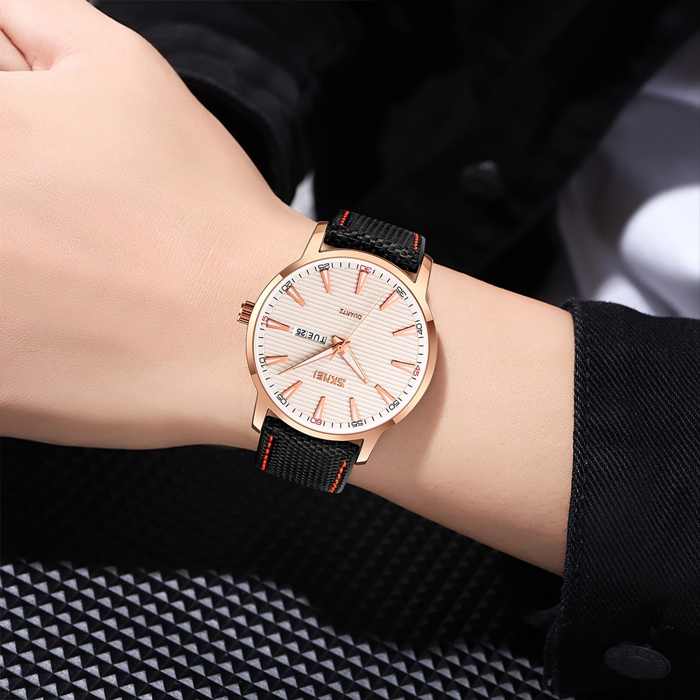 Đồng Hồ Thể Thao Nam Hiển Thị Ngày Dây Da SKMEI