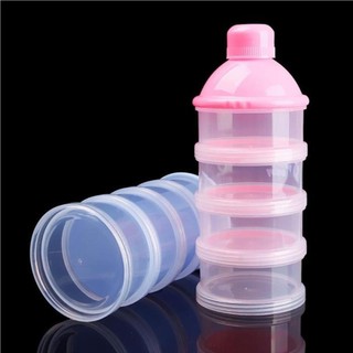 Hộp đựng sữa bột em bé 4 tầng tiện lợi