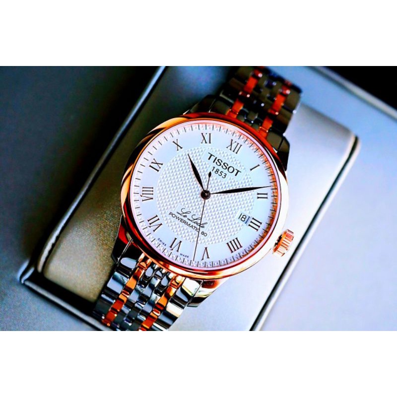 Đồng hồ nam Tis.sot automatic dây thép đúc 316L mạ PVD 6 lớp cực kì lịch lãm sang trọng