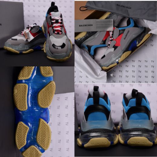 Sneaker Nam Nữ Giày Thể Thao Balenciag Đế Khí Bản Đẹp