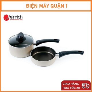 Bộ nồi chảo chống dính Baby Elmich EL - 1167 (16cm)