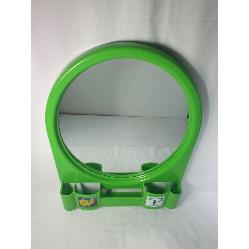 Gương phòng tắm treo tường kèm kệ