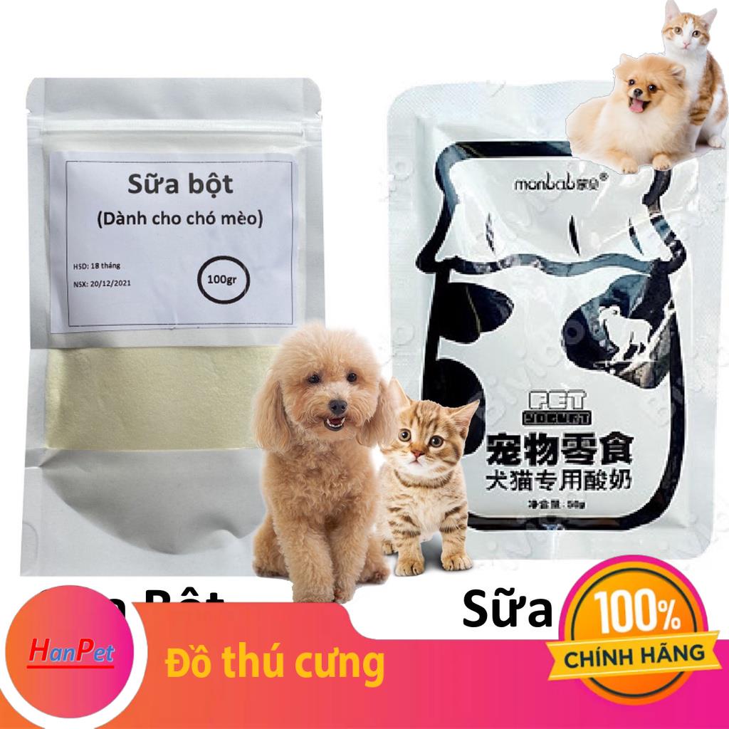Sữa chua chó mèo biếng ăn gói 50ml Hỗ trợ tiêu hoá hạn chế đi ỉa