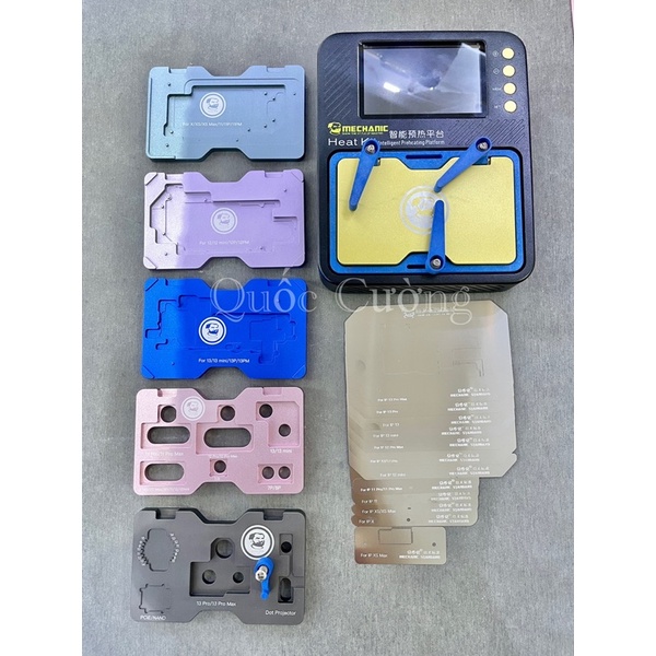 Đế nhiệt tách main + đổ viền chân X đến 13PM + khuôn làm face + khuôn tách camera Heat Kit Mechanic