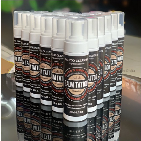 Dung Dịch Tạo Bọt Balm Tattoo Foam Dành Cho Da Nhạy Cảm