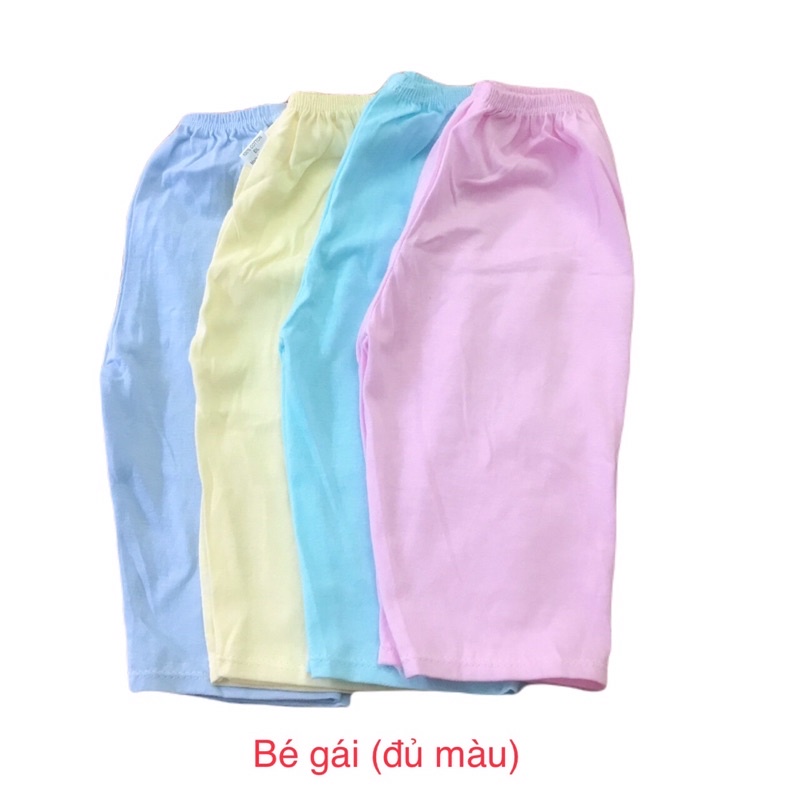 COMBO 3,5 QUẦN DÀI COTTON TRẮNG / MÀU CHO BT, BG