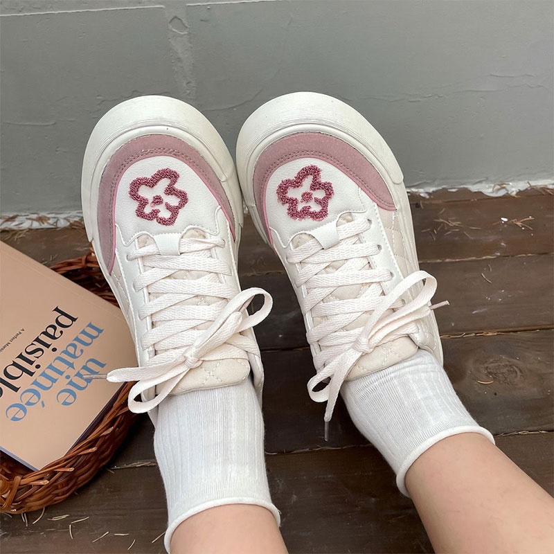 One more shoes Giày Thể Thao Vải Bạt Thời Trang Hàn Cho Nữ Mới