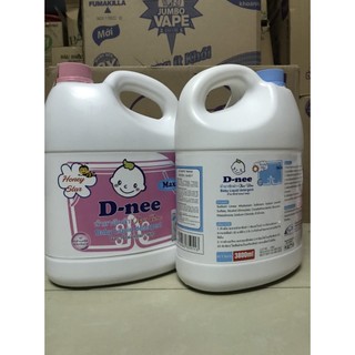 Nước giặt quần áo cho bé Dnee Max can 3.8 lít